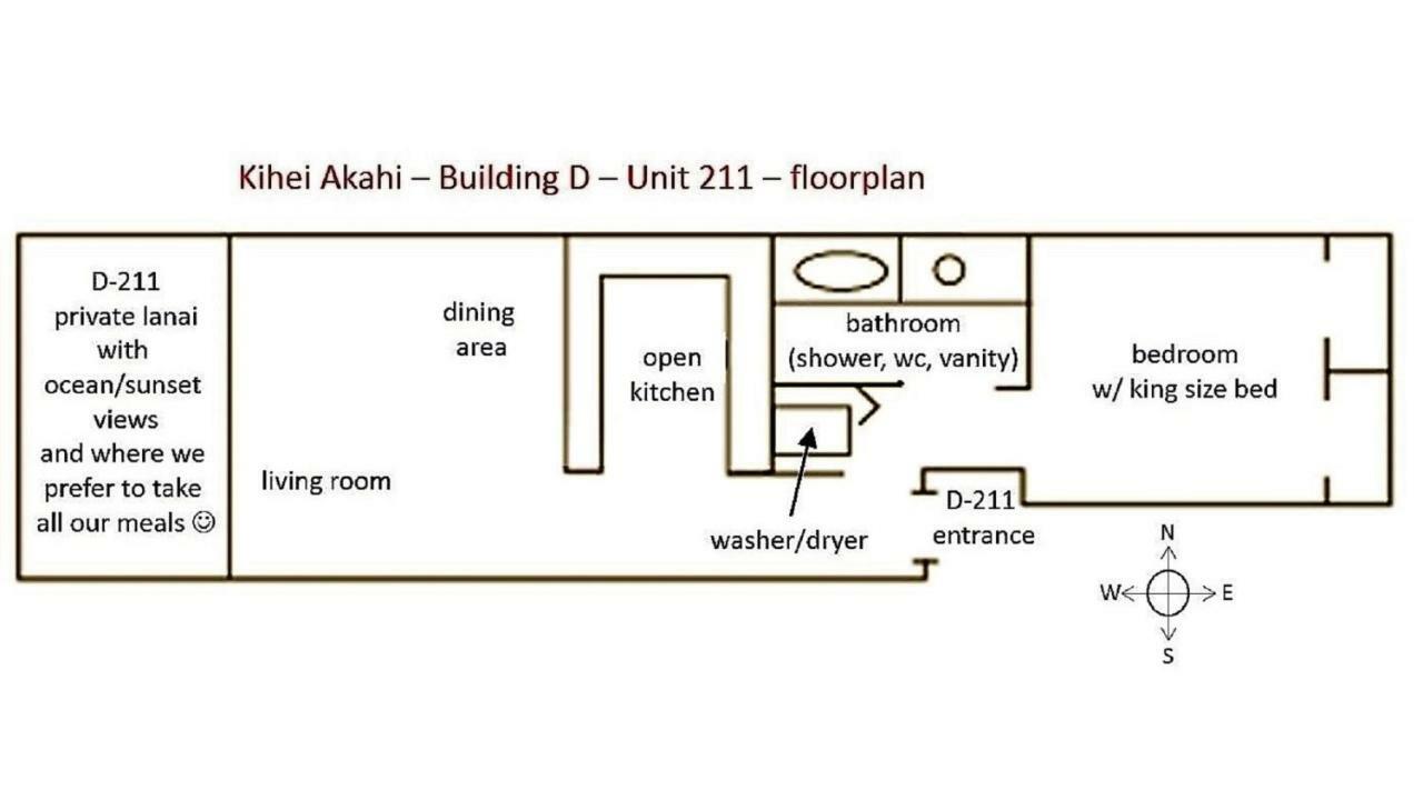 דירות ויילי Kihei Akahi D-211 מראה חיצוני תמונה